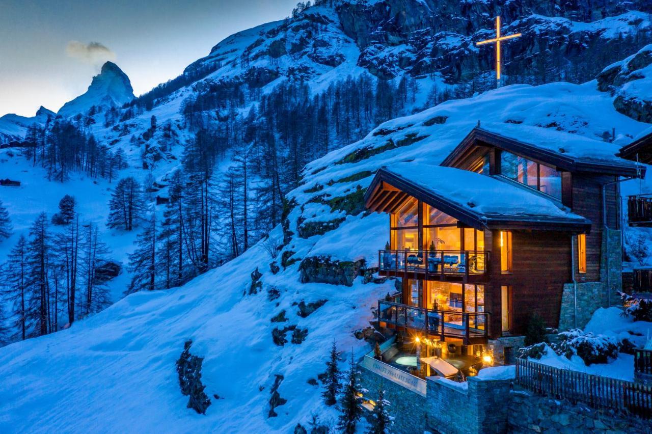 Chalet Zermatt Peak - Your Own Private Luxury Chalet - Includes Professional Staff And Catering - Voted World'S Best Chalet Villa Ngoại thất bức ảnh