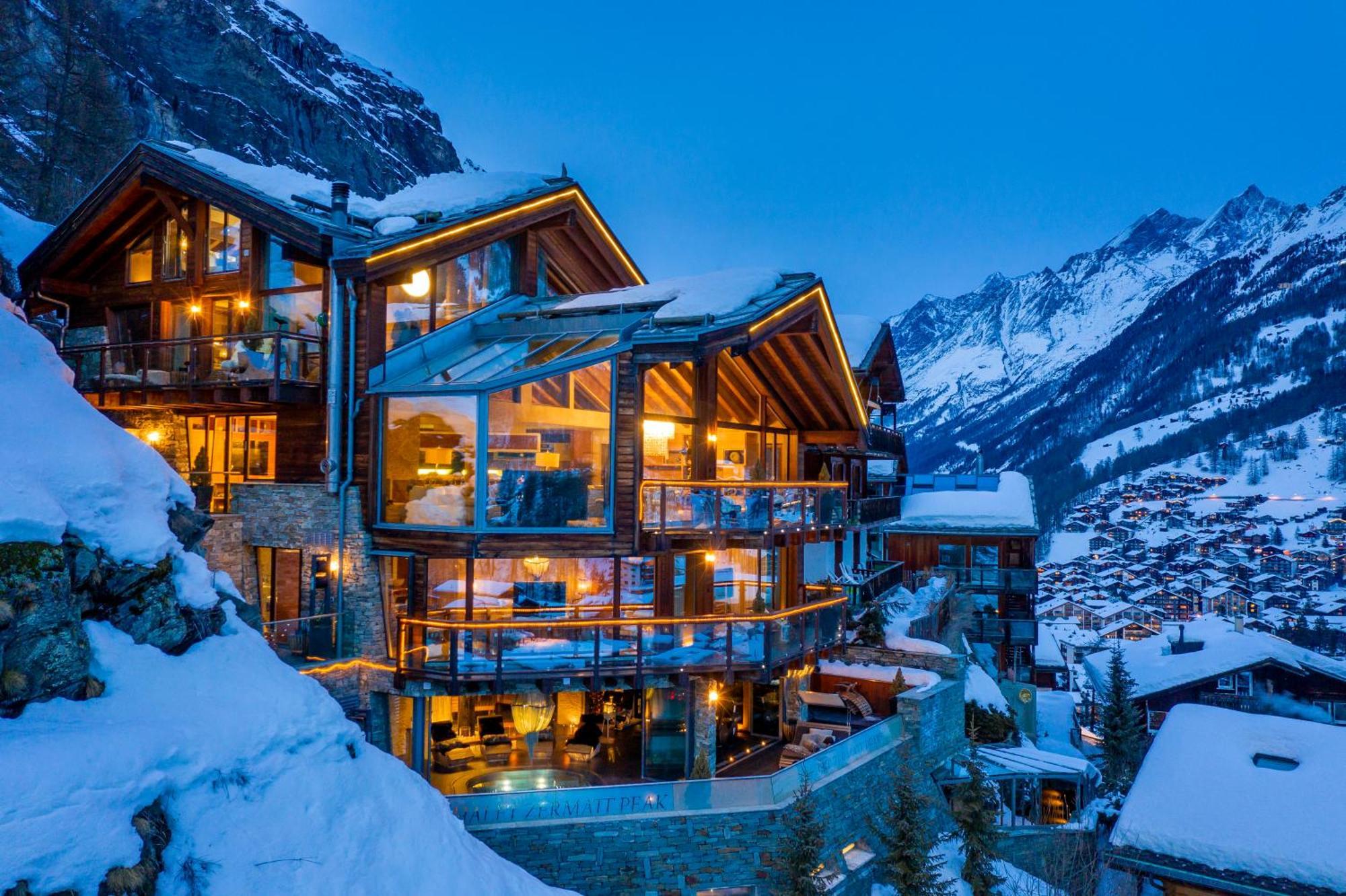 Chalet Zermatt Peak - Your Own Private Luxury Chalet - Includes Professional Staff And Catering - Voted World'S Best Chalet Villa Ngoại thất bức ảnh